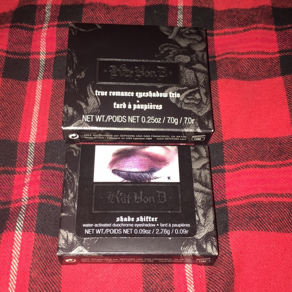 Lot of 2 Kat Von D Eyeshadows